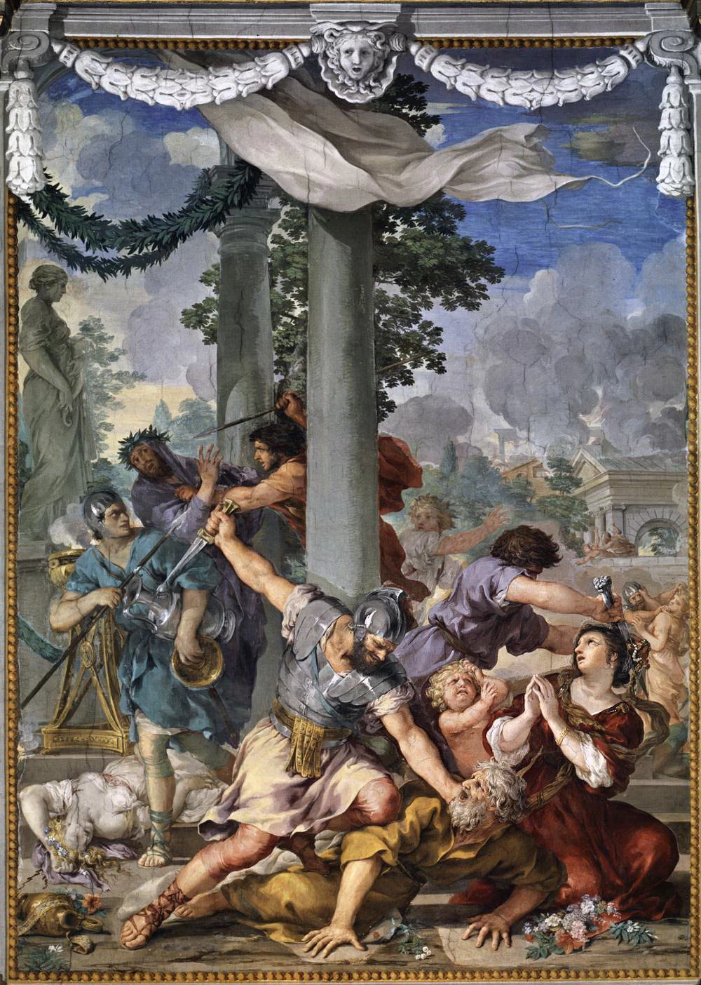 L'età del ferro - La stanza della stufa, Palazzo Pitti, Firenze